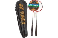 Набор для бадминтона "Yonex" replika (2 ракетки в чехле) (красный) E43164-2